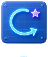 Чертёж игровой петли со стрелкой цикла — этап game design